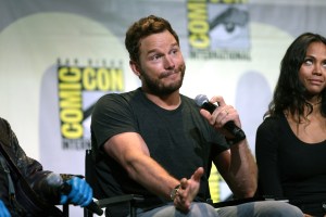 Photo of Chris Pratt during a panel