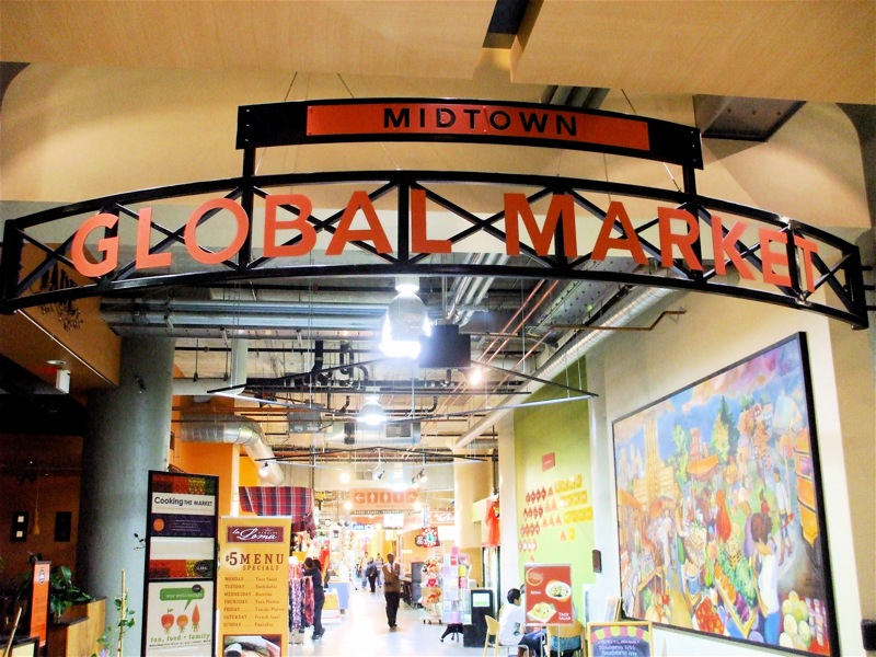 Dining at the Midtown Global Market