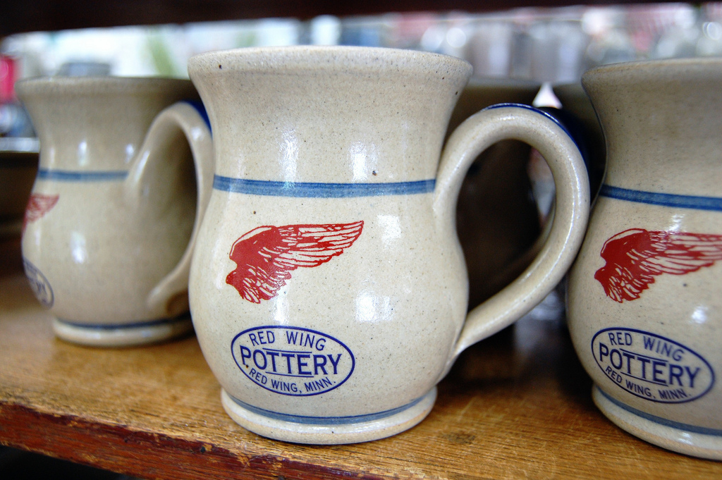Red Wing pottery