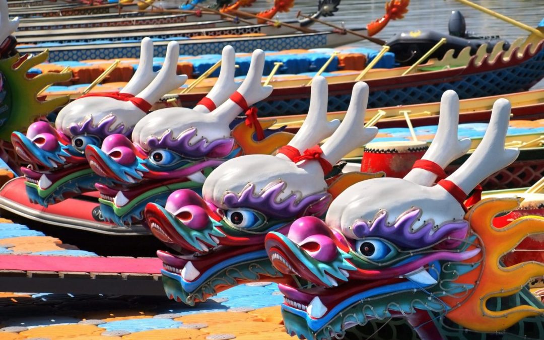 Watch the Dragon Boats Race in St. Paul