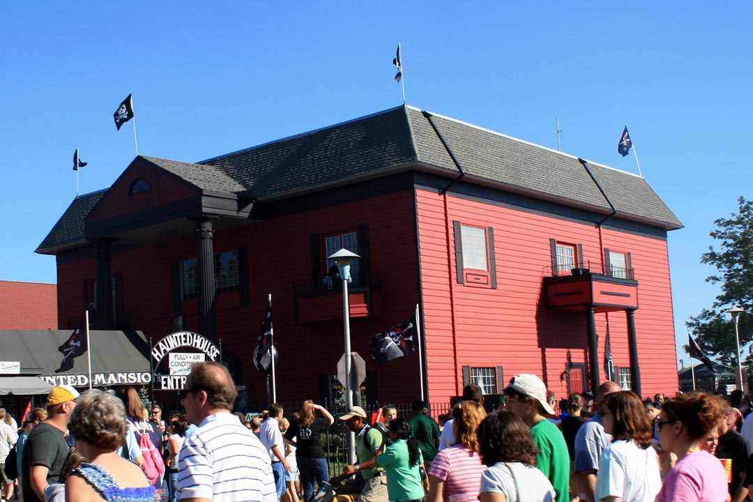 The Haunted Mansion at the Minnesota State Fair.