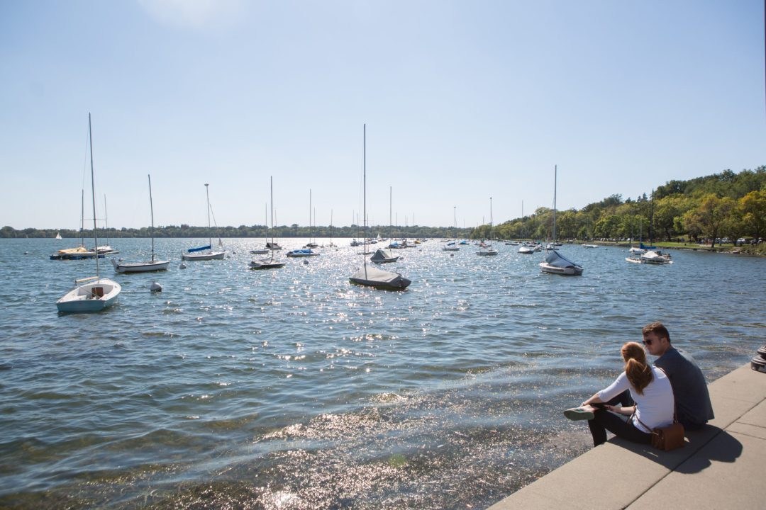 Boats on Lake Harriet. Image by Erica Loeks/Greenspring Media