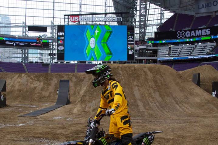 Moto X practice at X Games Minneapolis 2017.