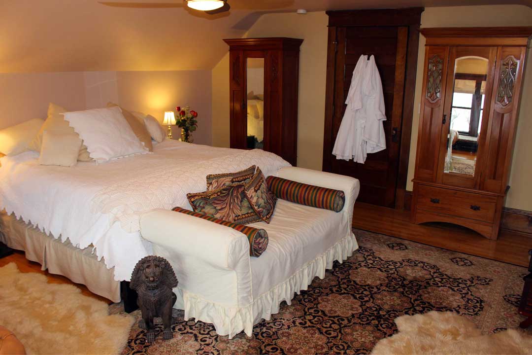 Aerie Suite at Como Lake Bed and Breakfast.