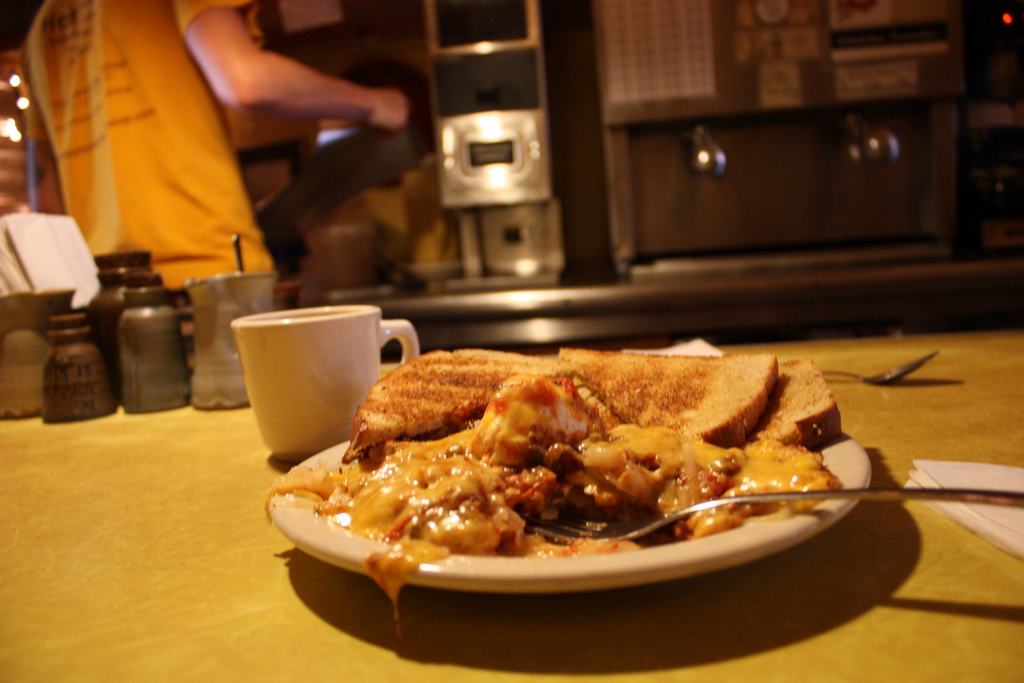 Als Breakfast Plate on Counter