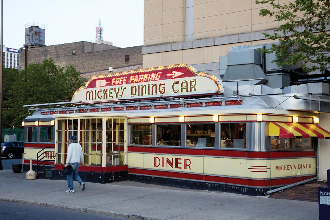 Mickey's Dining Car in downtown St. Paul.